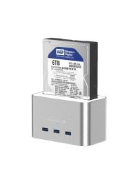 CODEGEN 2.5/3.5 SATA HDD SSD USB3.0 3 PORT USB HUB DOCK STAND (CDG-DOC-303)